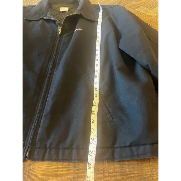 Dickies Canvas Barn Coat Men 2X Black Cowboy Western Workwear Utility Jacket - Picture 5 of 10